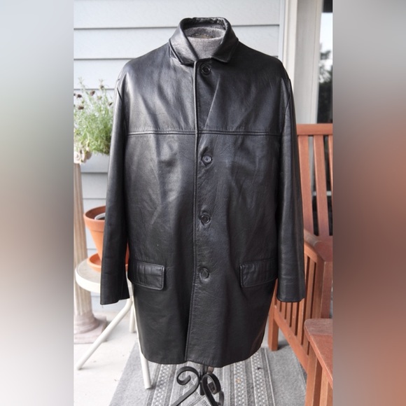 DKNY Leather Jacket - Picture 3 of 15